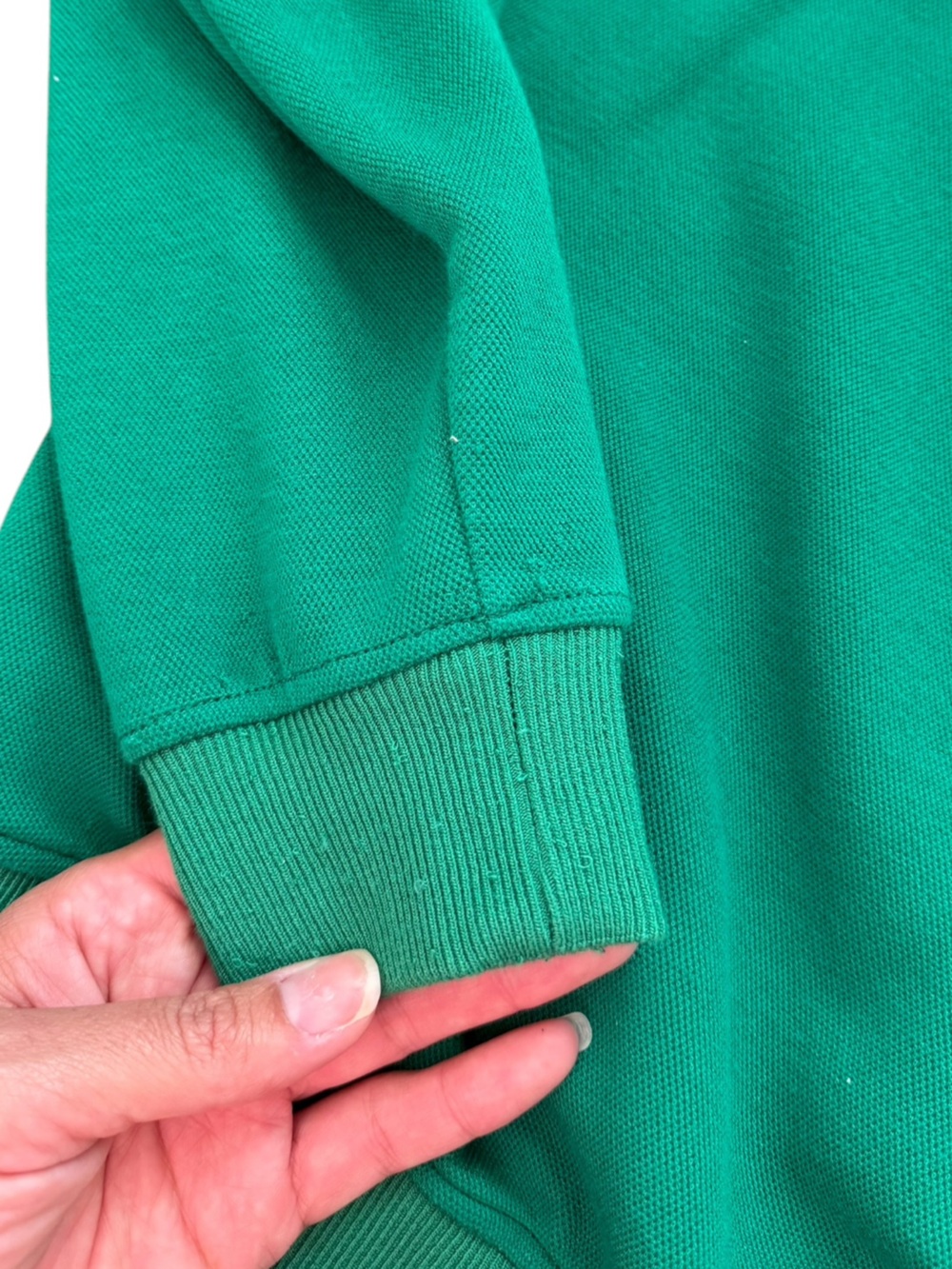 SPANX Airpique SET Crewneck Long Sleeve M top Field Green AND Skort Inseam 4” S - Picture 16 of 17